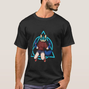 T-shirt Chat Catkin Thêta Delta Alter Kin Otherkin Therian