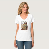 T-shirt Chat César Bleu Russe (Devant entier)