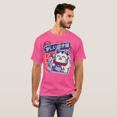 T-shirt Chat chanceux (Devant entier)