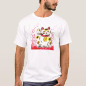 T-shirt Chat chanceux (Devant)