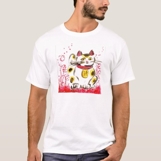 T-shirt Chat chanceux (Devant)