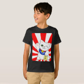 T-shirt Chat chanceux de Maneki Neko (Devant entier)