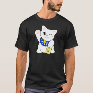 T-shirt Chat chanceux de Maneki Neko
