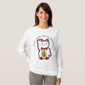T-shirt Chat chanceux - Maneki Neko (Devant entier)