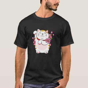 T-shirt Chat chanceux Maneki Neko