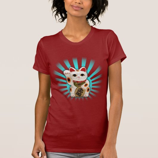T-shirt Chat chanceux (Maneki-neko) (Devant)