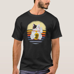 T-shirt Chat Chanceux Maneki Neko Chat du Matin