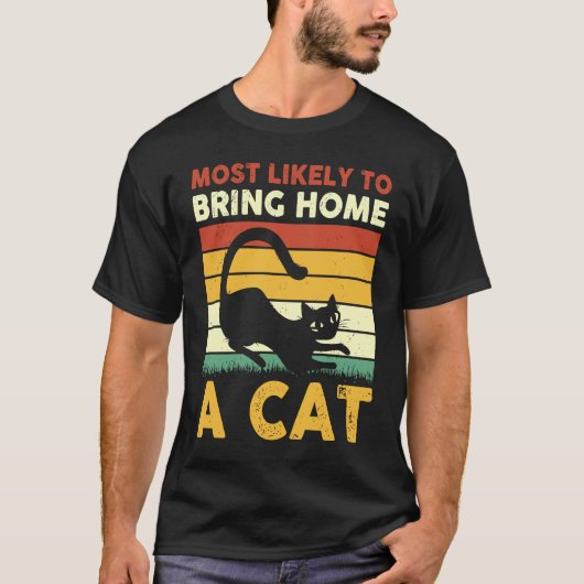 T-shirt chat  chatons gueule de bois ramener un chat à la  (Devant)