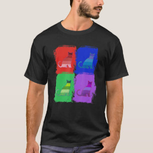 T-shirt Chat Chats Chat Pop Art
