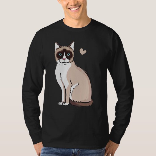 T-shirt Chat Chaussure de Chat (Devant)