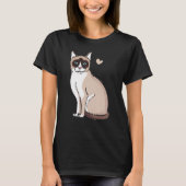 T-shirt Chat Chaussure de Chat (Devant)