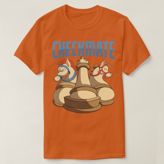 T-shirt Chat Chess Master Chess Chess (Design devant)