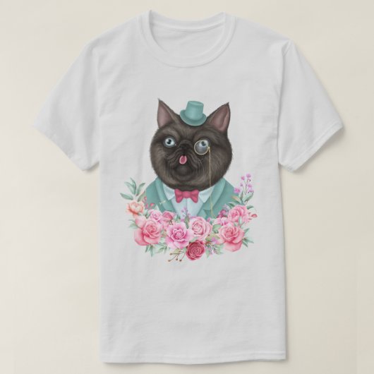 T-shirt Chat chic (Design devant)