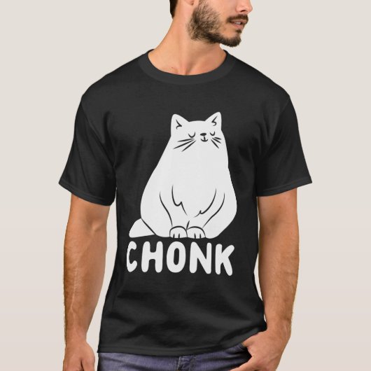 T-shirt Chat Chonk (Devant)