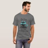 T-shirt Chat Choqué – Ça Va Chat Emmêlé (Devant entier)