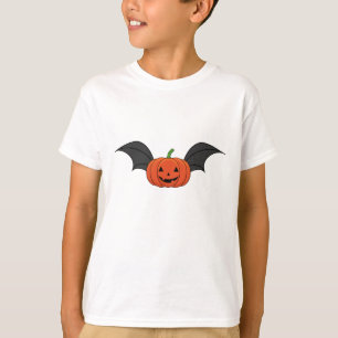 T-shirt Chat Citrouille d'Halloween