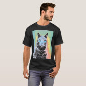 T-shirt Chat coloré (Devant entier)