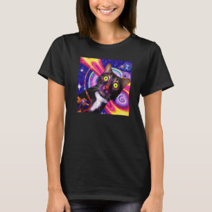 T-shirt Chat coloré art mignon chaton Premium