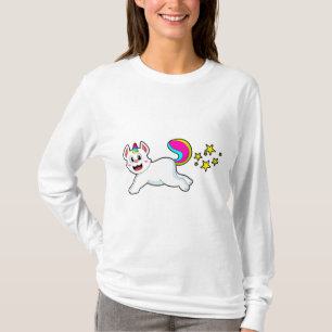 T-shirt Chat comme licorne