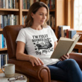 T-shirt Chat Complètement Pris