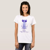 T-shirt Chat cool (Devant entier)