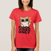 T-Shirt Chat Cool (Devant)