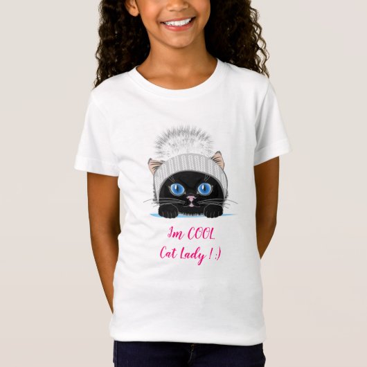 T-Shirt Chat cool (Devant)