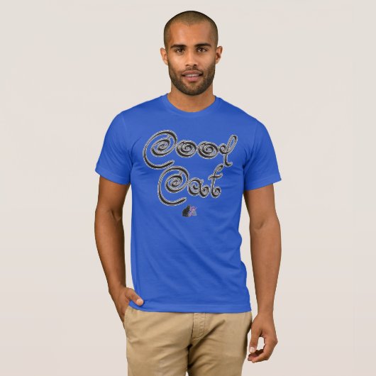 T-shirt Chat Cool (Devant entier)