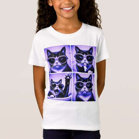 T-Shirt chat cool (Devant)
