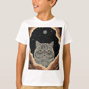 T-shirt Chat Cosmique