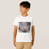 T-shirt Chat couché (Devant entier)