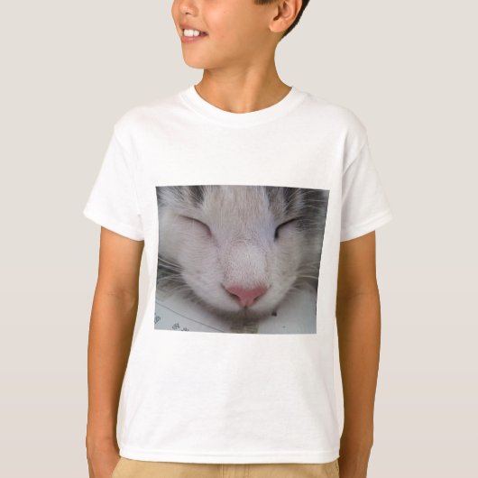 T-shirt Chat couché (Devant)