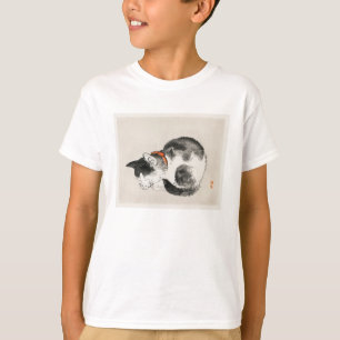 T-shirt Chat couché