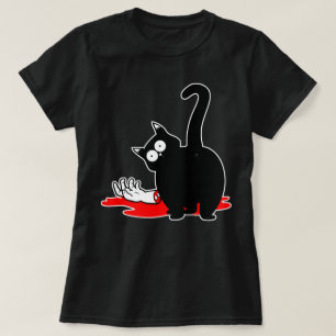T-shirt chat coupable