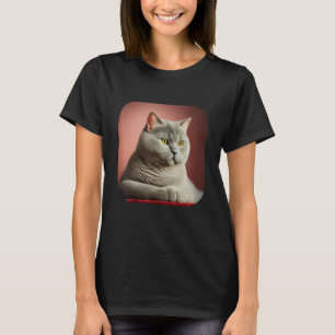 T-shirt Chat court britannique 5