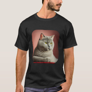 T-shirt Chat court britannique 5