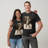 T-shirt Chat Cowboy (Unisexe)