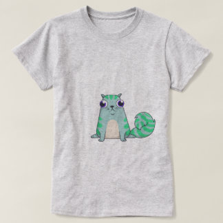 T-shirt Chat CryptoKitties d'Alice