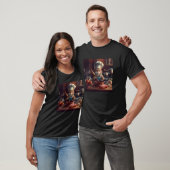 T-shirt Chat Cuisinant des Bonbons (Unisexe)