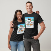 T-shirt Chat Curieux (Unisexe)
