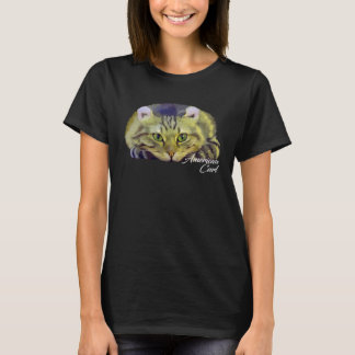 T-shirt Chat Curl américain coloré Kitties Kitten