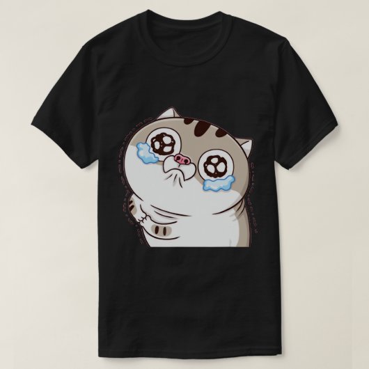 T-shirt Chat, Cute Chat, Gros Chat, Mignonne Chat, Ami Cha (Design devant)