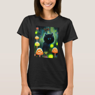 T-shirt Chat Cyber Punk Hommes Femmes Garçons Filles Étran