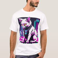 Chat Cyberpunk de Neon City