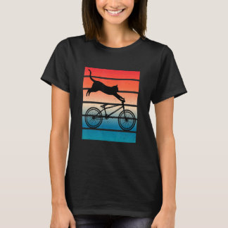 T-shirt Chat Cyclisme Bicyclett Chat Vélo Cyclisme Vélo Ch