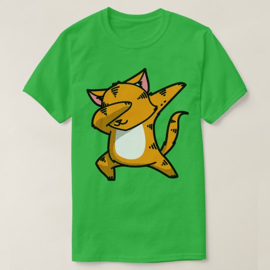 T-shirt Chat Dabbing (Design devant)