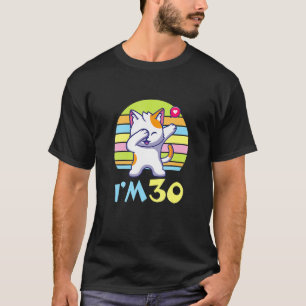 T-shirt Chat Dabbing Avec Coeur Heureux Pour Moi Vous 30 A