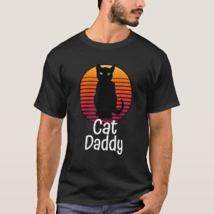 T-shirt Chat Daddy Vintage 80's Style Chat Retro Best Cat