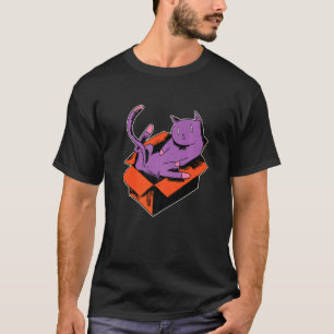 T-shirt Chat dans la boîte