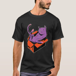 T-shirt Chat dans la boîte